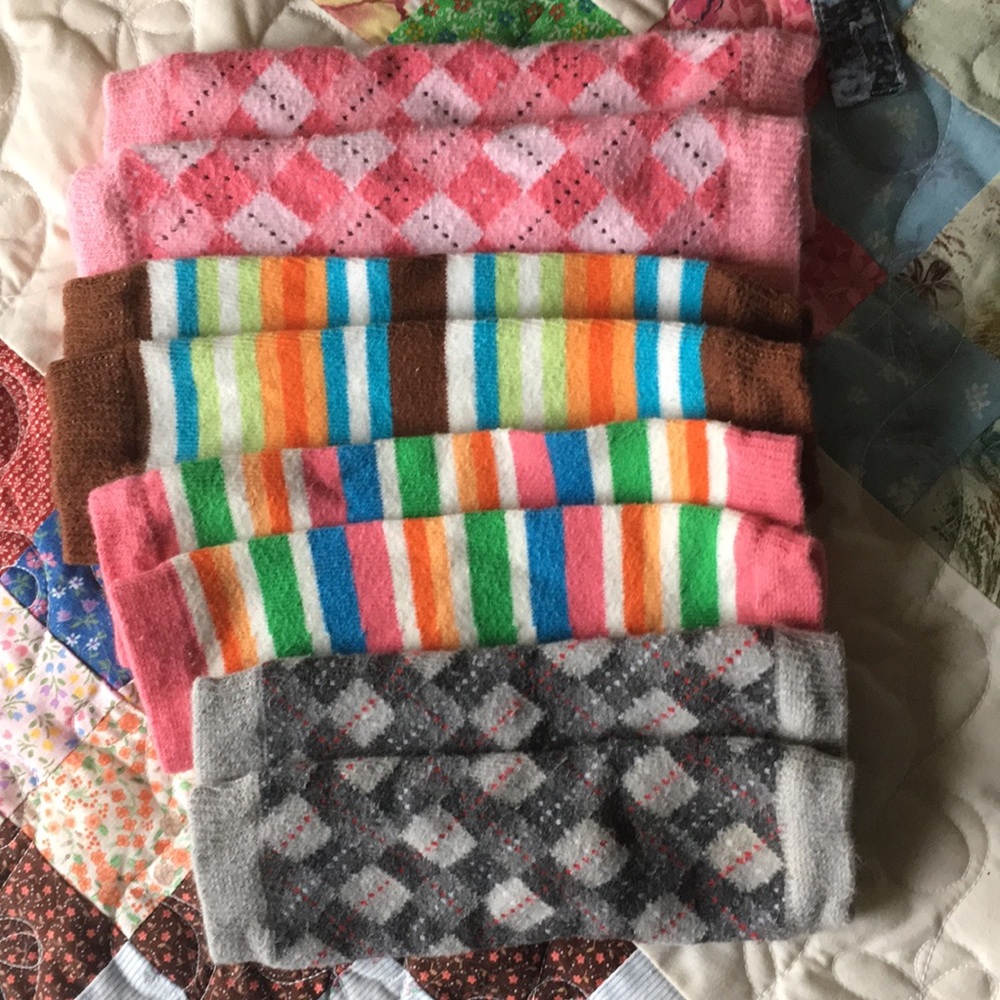 4 pair baby legs